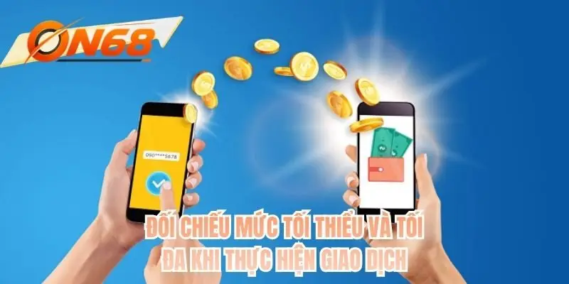 Đối chiếu mức tối thiểu và tối đa khi thực hiện giao dịch