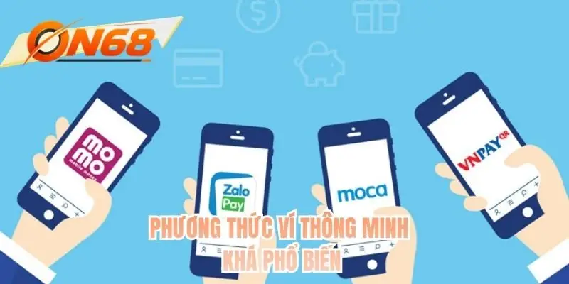 Phương thức ví thông minh khá phổ biến