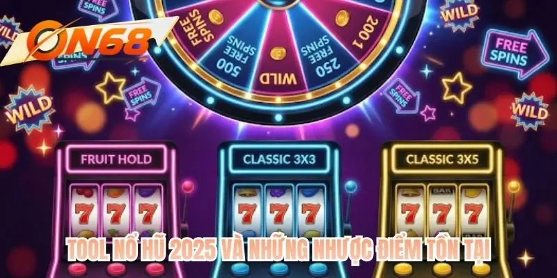 Tool nổ hũ 2025 và những nhược điểm tồn tại