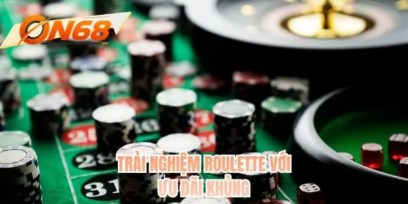 Trải nghiệm roulette với ưu đãi khủng